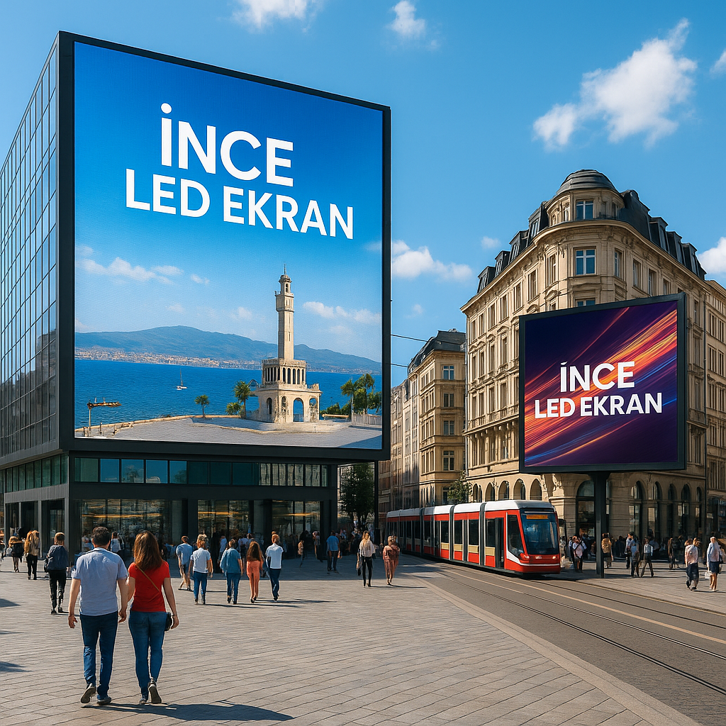 Avrupa’dan Türkiye’ye Güçlü Bir Işık: İnce LED Ekran ile Dijital Görselliğin Yeni Adresi